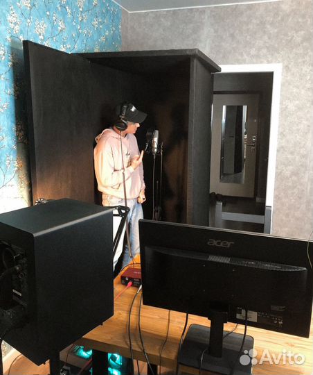 Акустическая ширма - кабинка