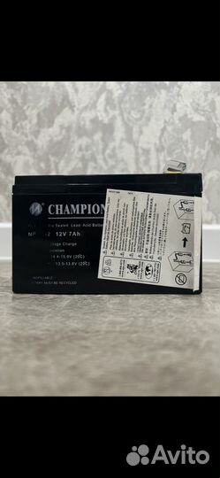 Акумулятор champion новый