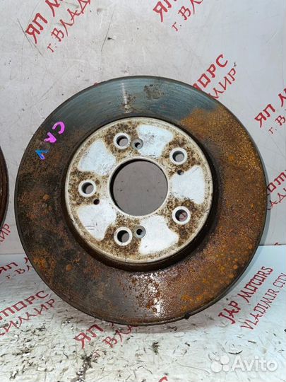 Диск тормозной передний Honda Cr-V K24A 2009