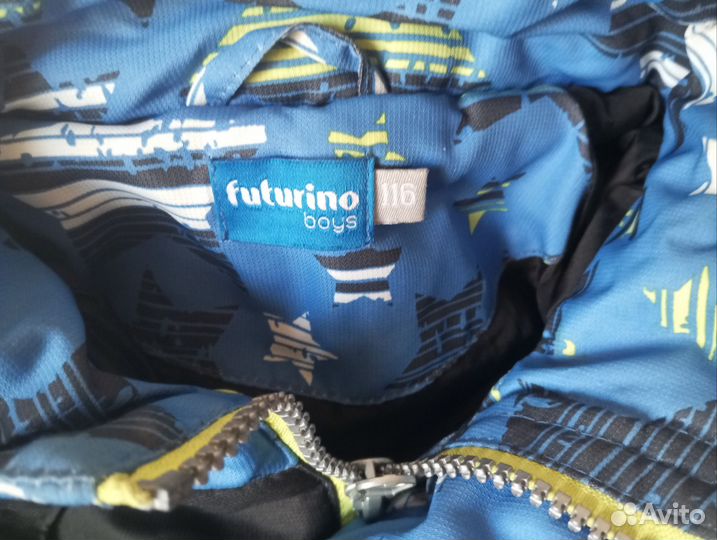 Куртка демисезонная р116 futurino
