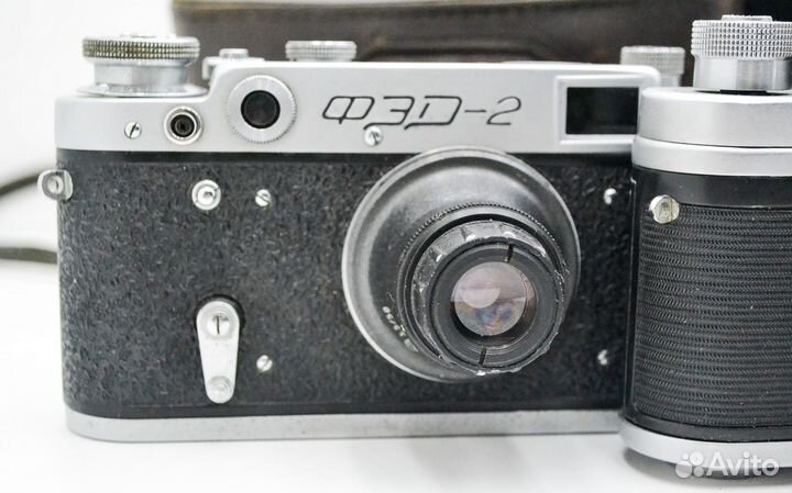 Фотоаппараты Фэд-2, Фэд-3, Зоркий-4. Одним лотом