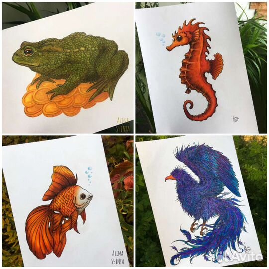 Рисунки на заказ, иллюстрации, графичесикий дизайн