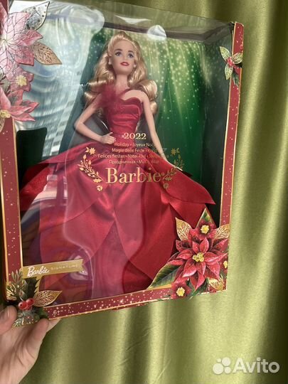 Кукла барби holiday 2022 коллекционная