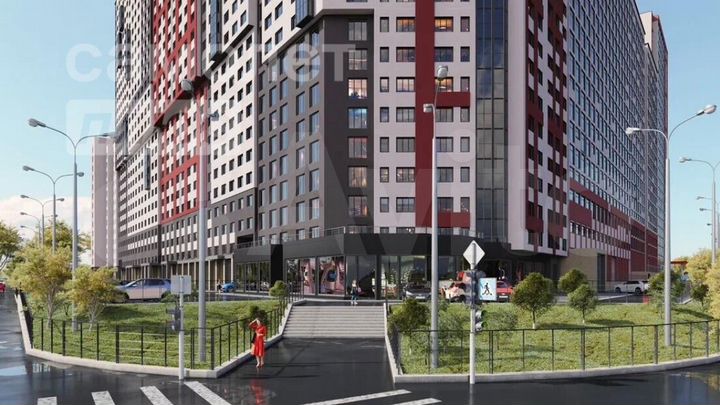 Квартира-студия, 23 м², 5/27 эт.