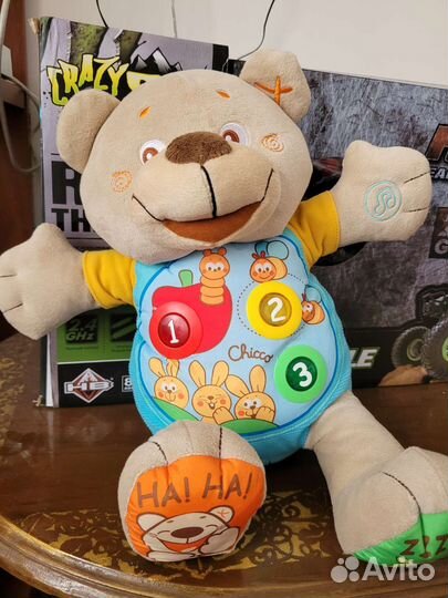 Говорящий мишка Chicco teddy