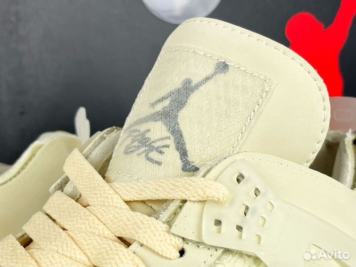 Nike Air Jordan 4 Retro Off-White Sail