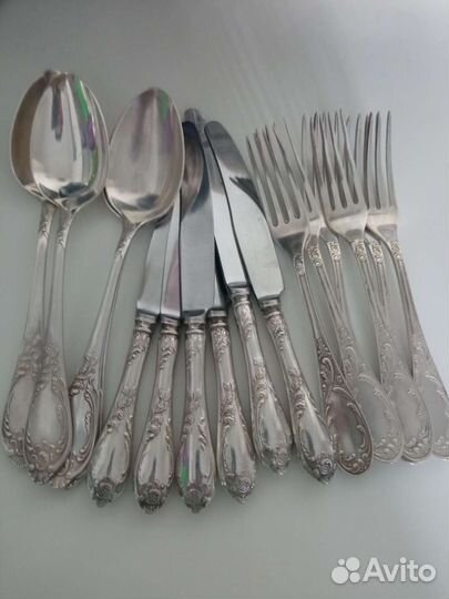 Столовые приборы мельхиор СССР