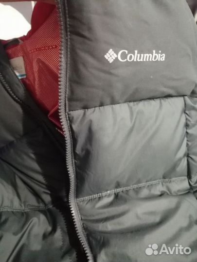 Пуховик зимний мужской куртка columbia
