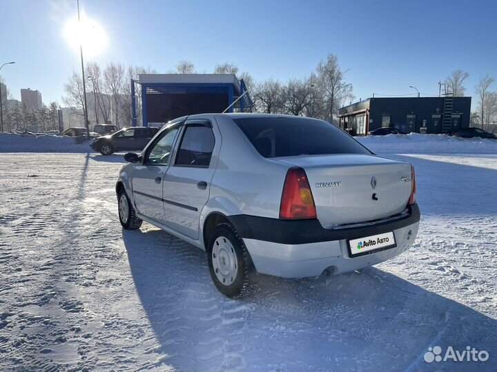 Renault Logan 1.6 МТ, 2008, 143 200 км