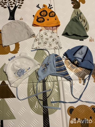 Шапочки детские от 0+