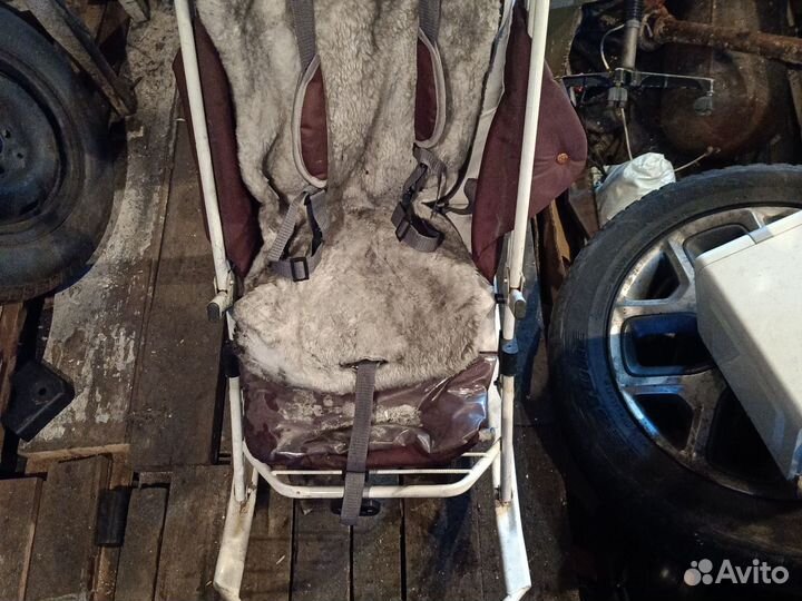 Сани коляска детские