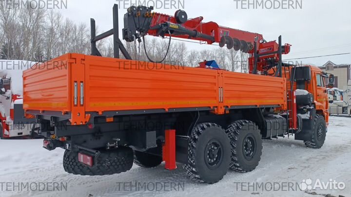 КАМАЗ 43118-3027-50 с КМУ, 2024