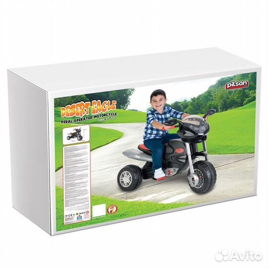 Педальный мотоцикл Pilsan Desert Eagle