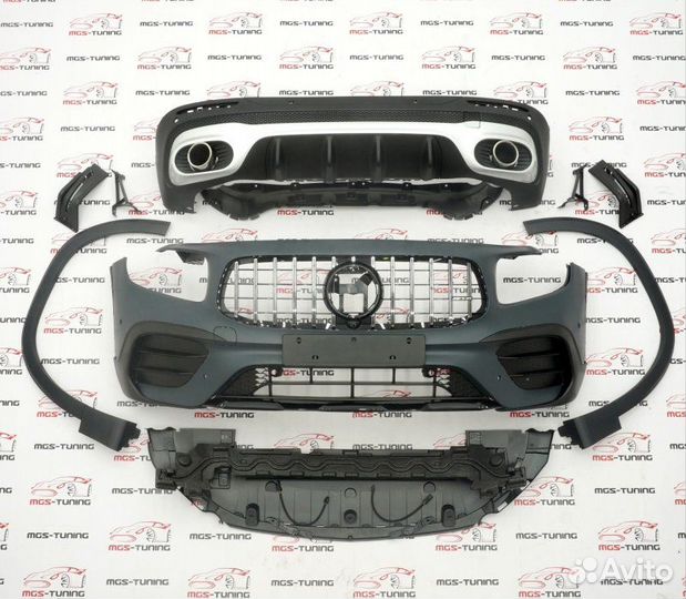 Обвес в стиле 35 AMG Mercedes GLB class X247