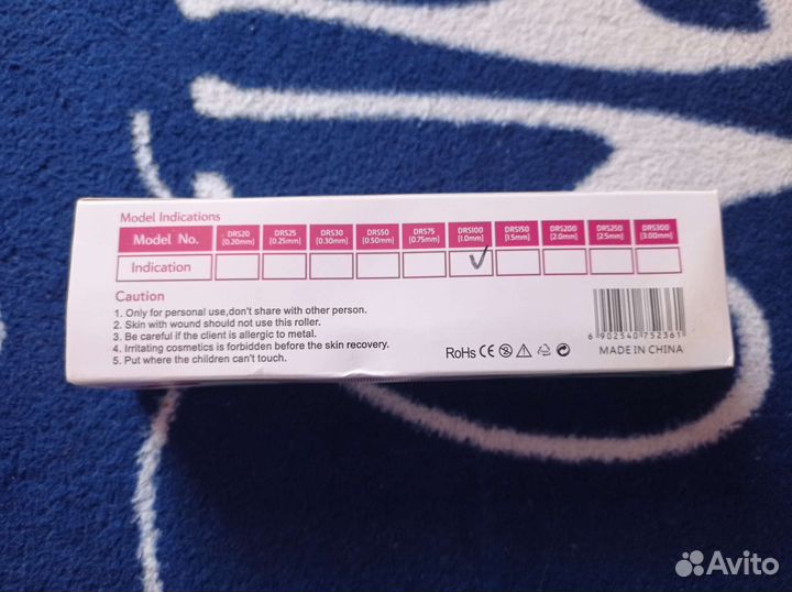 Мезороллер для лица