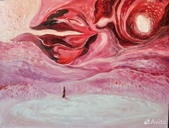 Картина маслом на холсте абстракция