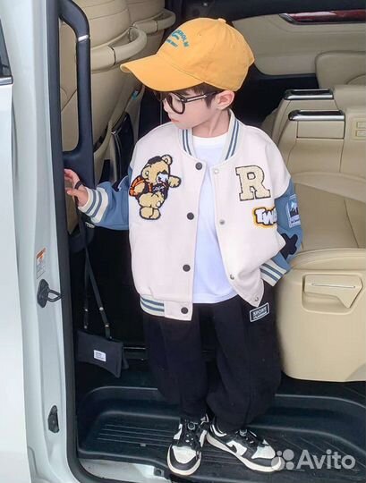 Бомбер детский 104 110 116 128 134 140