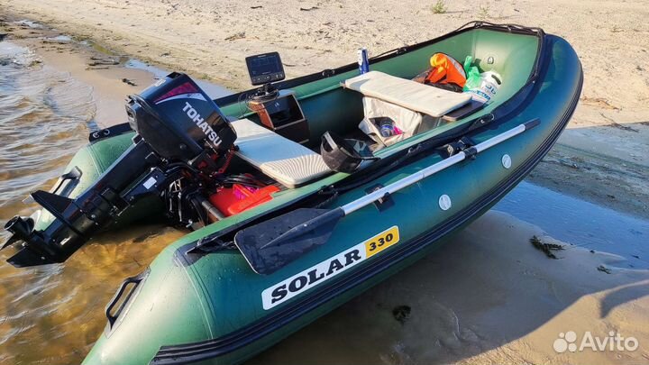 Комплект пвх 330 + мотор 9.8 2т