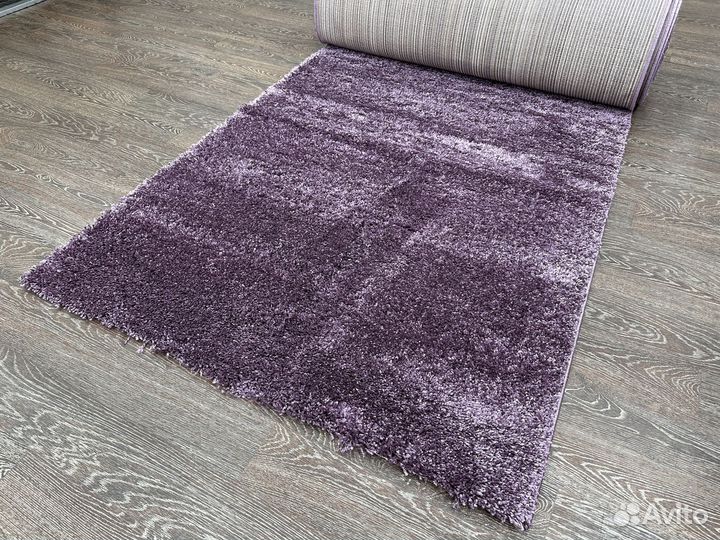 Ковровая дорожка Shaggy с высоким ворсом