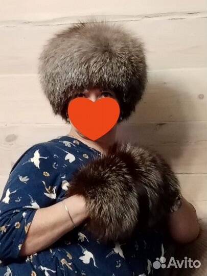 Шапки норковая и песцовая