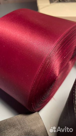 Айрис Лента атласная широкая 10 см*100 м