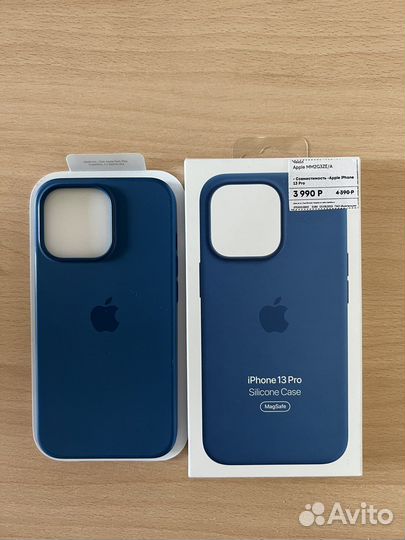 Оригинальный чехол Apple для iPhone 13 Pro (синий)