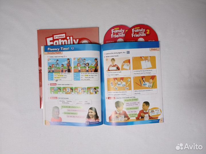 Family and friends 2/комплект (WB,CB,CD) новый