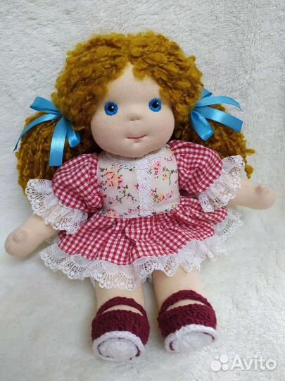 Кукла текстильная