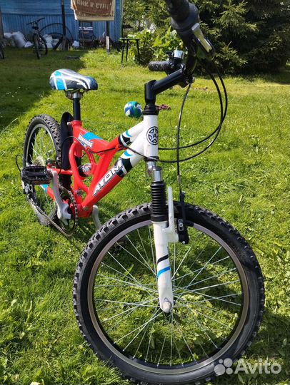 Велосипед горный детский 20,двухподвес