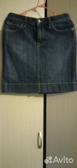 Юбка джинсовая