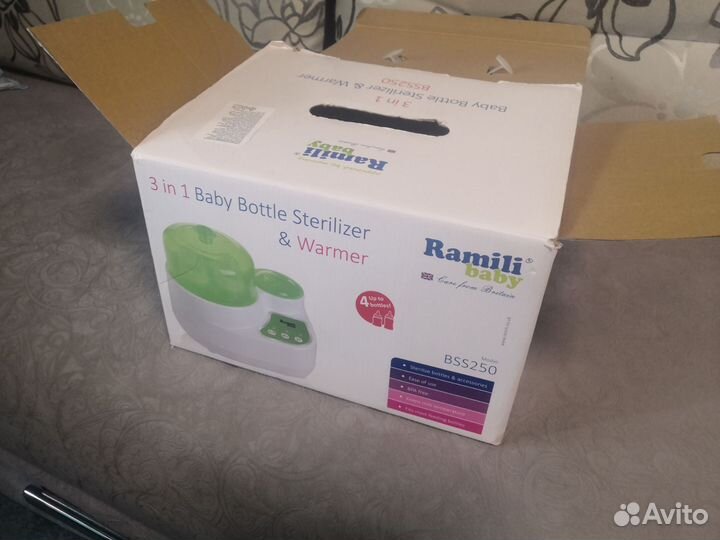 Стерилизатор подогреватель Ramili baby