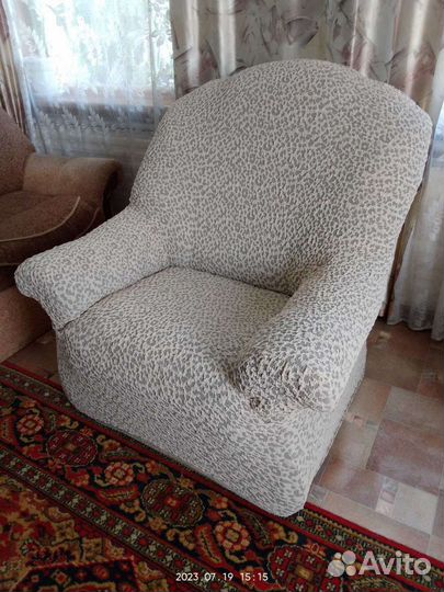 Чехлы на диван и 2 кресла