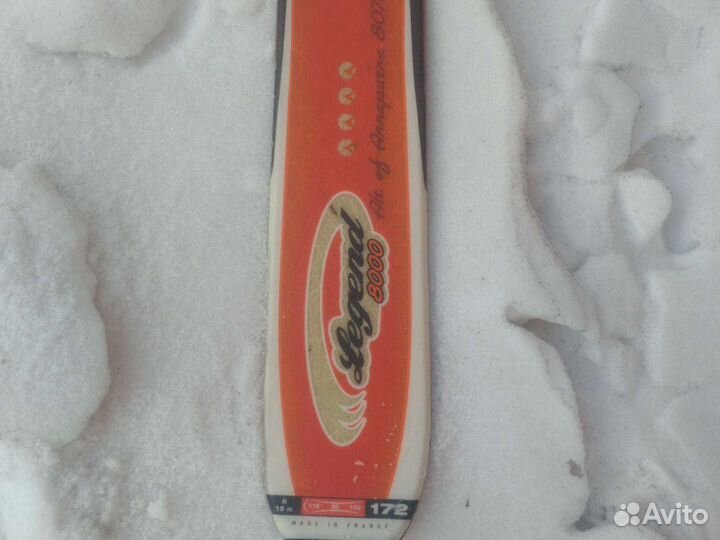 Горные лыжи Dynastar Legend модель 8000, с креплен