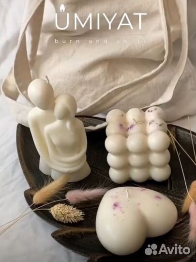 Свечи из соевого воска