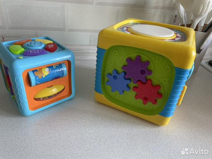 Развивающий кубик baby go