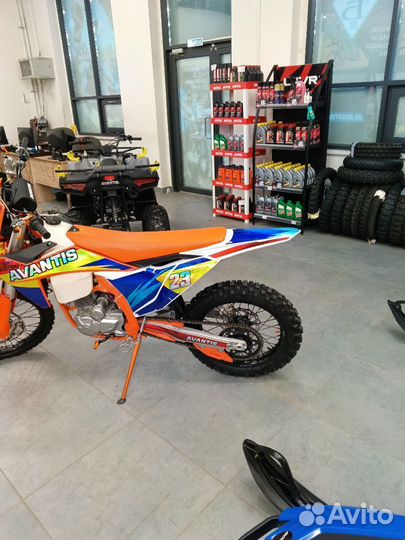 Мотоцикл эндуро без птс K23 оранжевый
