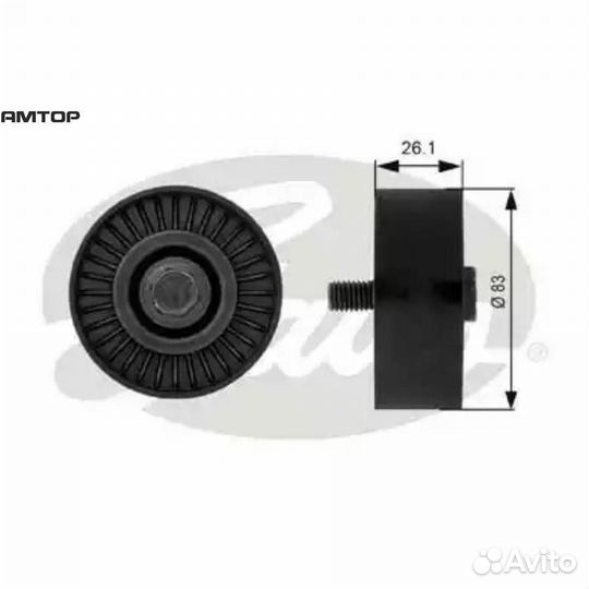 Gates T38027 T38027 gates Направляющий ролик приво