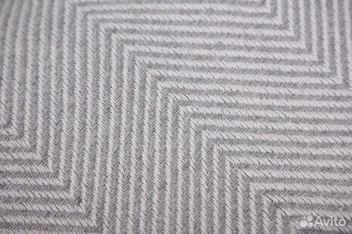 Хлопковое покрывало - плед Venera 145х200 см Серый