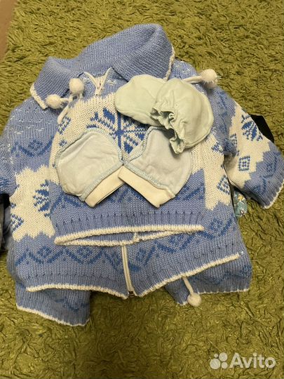 Детские вещи пакетом от 0 до года для мальчика