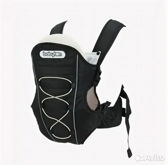 Эргорюкзак слинг кенгуру babyton черный