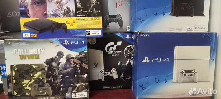 Playstation 4/PS4 с прошивкой 5.05 и ниже