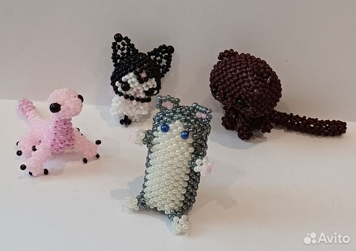 Амигуруми из чешского бисера