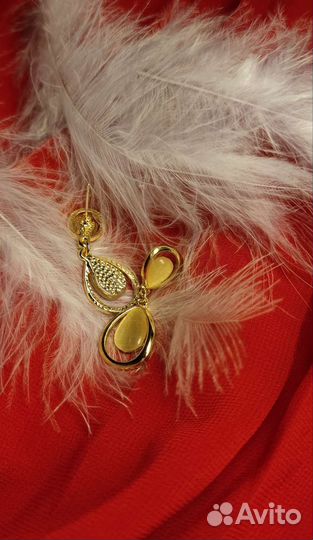 Серьги капельки