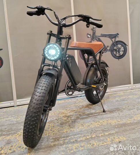 Электровелосипед, реплика super73