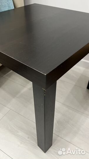 Кофейный столик бу дерево черный