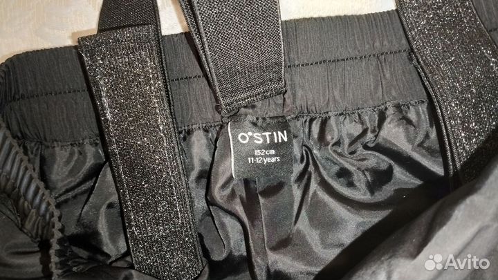 Утепленные брюки Ostin на девочку 152, сост. новое