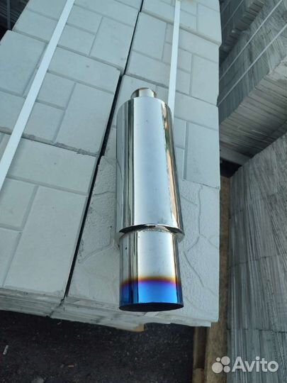 Выхлопная банка прямоток