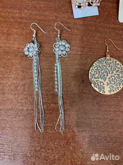 Серьги новые