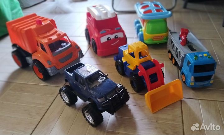 Машинки (большие) пакетом