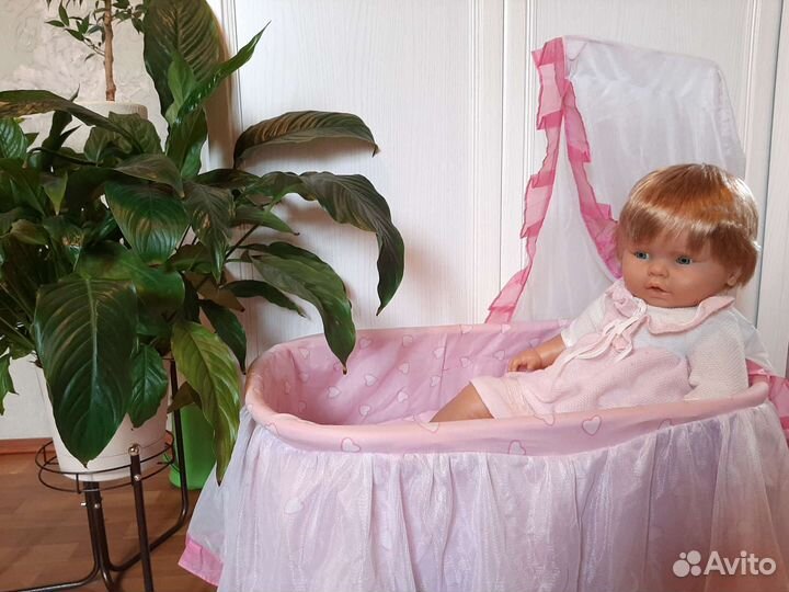 Кровать для кукол/пупсов